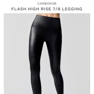 NWT Carbon38 High Rise Flash 7/8 Leggings - M